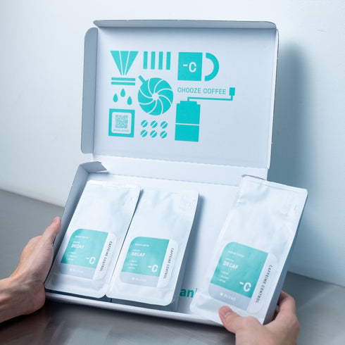 デカフェセット定期便のコーヒー豆の商品画像